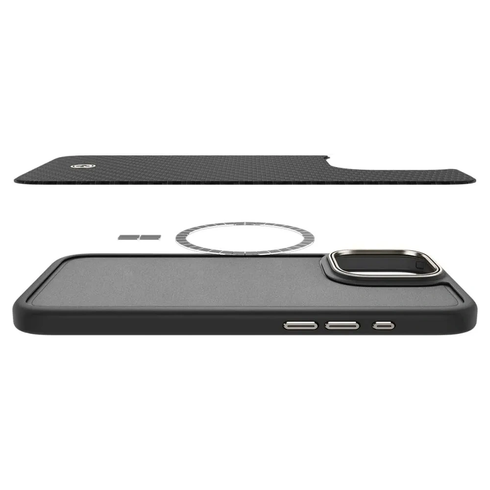 Etui Spigen Enzo Aramid Mag MagSafe Apple iPhone 16 Pro Max Black/natural - iPhone 16 Pro Max - Spigen