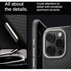 Kup Spigen Enzo Aramid Mag MagSafe Apple iPhone 16 Pro Max Negru/natural - SPN16349 - {ean13} - Sklep Home Screen