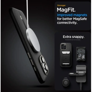 Kup Spigen Enzo Aramid Mag MagSafe Apple iPhone 16 Pro Max Černá/přírodní - SPN16349 - {ean13} - Sklep Home Screen
