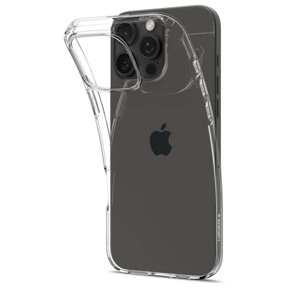 Etui Spigen Liquid Crystal Apple iPhone 16 Pro Max Crystal Clear - iPhone 16 Pro Max - Spigen