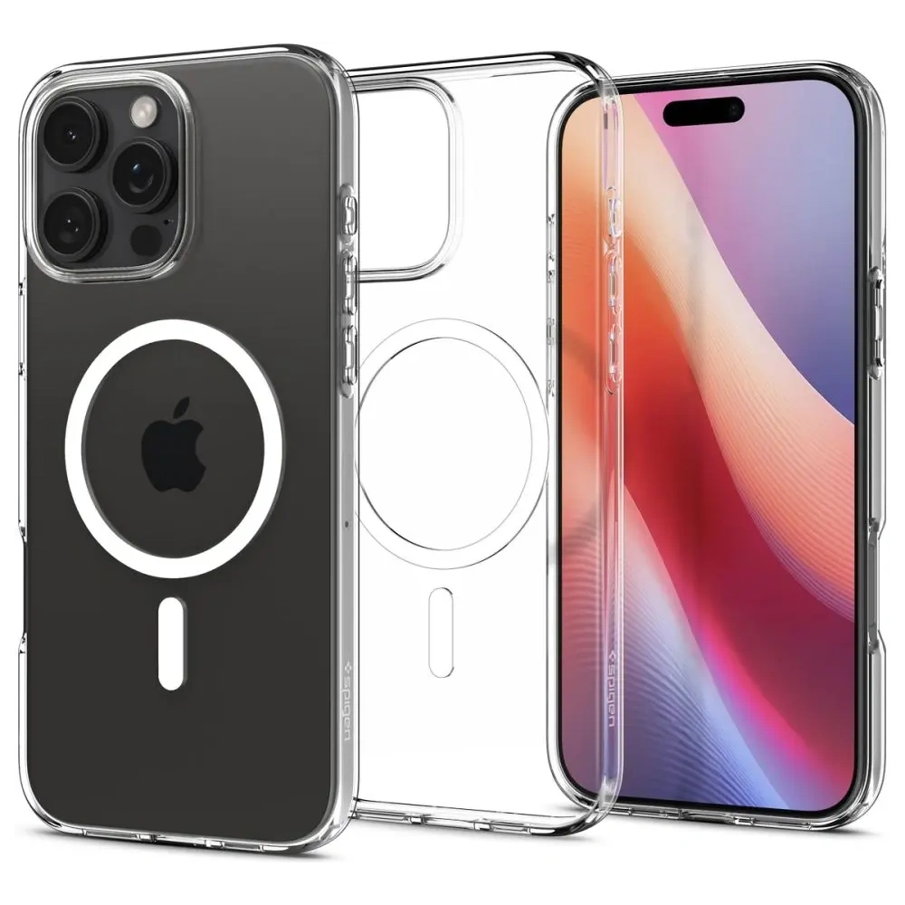 Etui Spigen Liquid Crystal Mag MagSafe Apple iPhone 16 Pro Max Clear - iPhone 16 Pro Max - Spigen