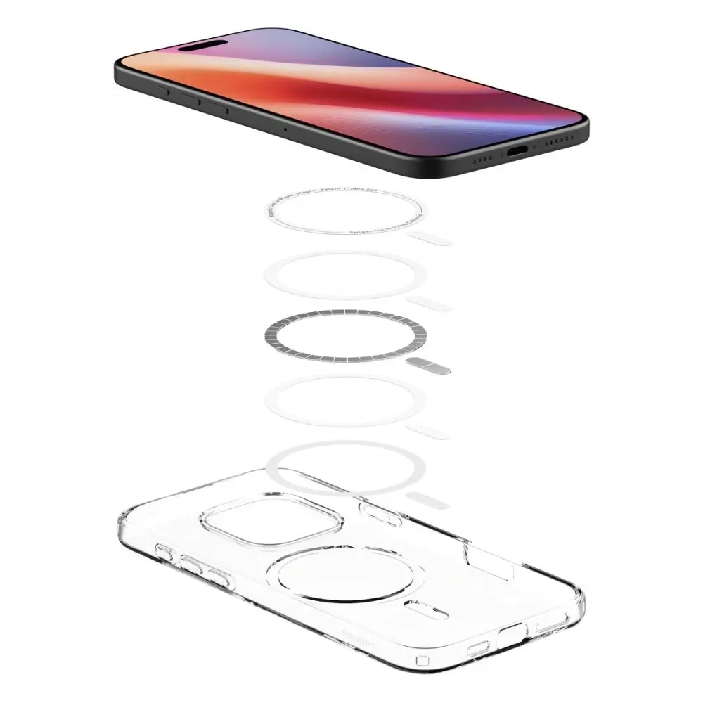 Etui Spigen Liquid Crystal Mag MagSafe Apple iPhone 16 Pro Max Clear - iPhone 16 Pro Max - Spigen