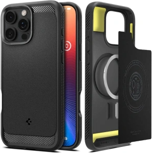 Kup Spigen Rugged Armor Mag MagSafe Apple iPhone 16 Pro Max Matná černá - SPN16358 - {ean13} - Sklep Home Screen