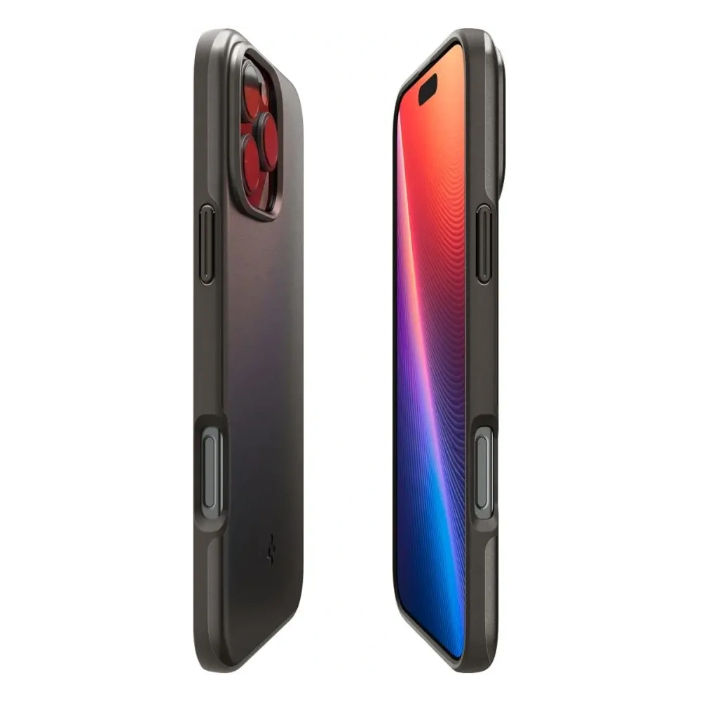 Etui Spigen Thin Fit Mag MagSafe Apple iPhone 16 Pro Max Gunmetal - iPhone 16 Pro Max - Spigen