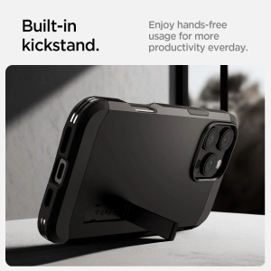 Kup Spigen Tough Armor Mag MagSafe Apple iPhone 16 Pro Max Schwarz - SPN16363 - {ean13} - Sklep Home Screen