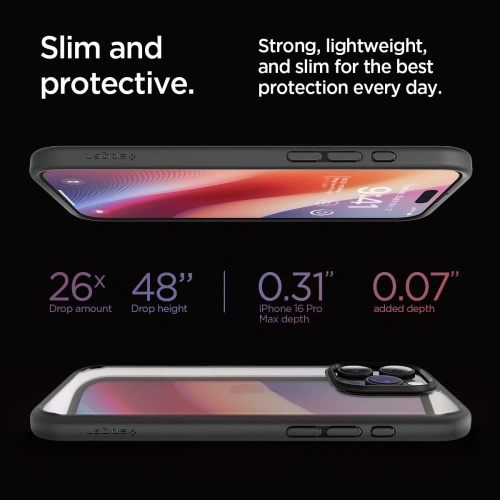 Kup Spigen Ultra Hybrid Apple iPhone 16 Pro Max matně černá - SPN16365 - {ean13} - Sklep Home Screen
