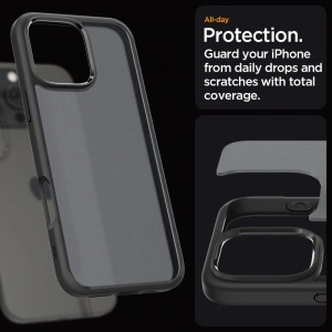 Kup Spigen Ultra Hybrid Apple iPhone 16 Pro Max Frost Schwarz - SPN16367 - {ean13} - Sklep Home Screen