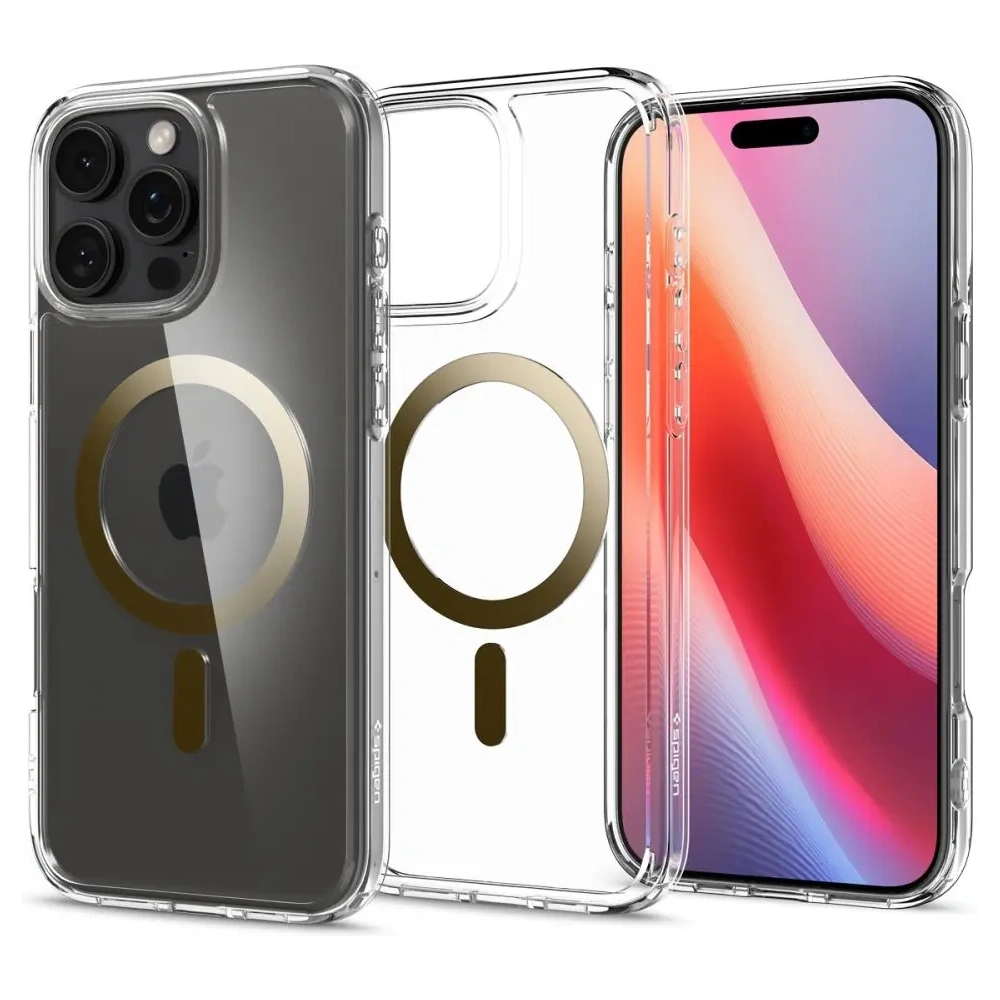 Etui Spigen Ultra Hybrid Mag MagSafe Apple iPhone 16 Pro Max Gold - iPhone 16 Pro Max - Spigen