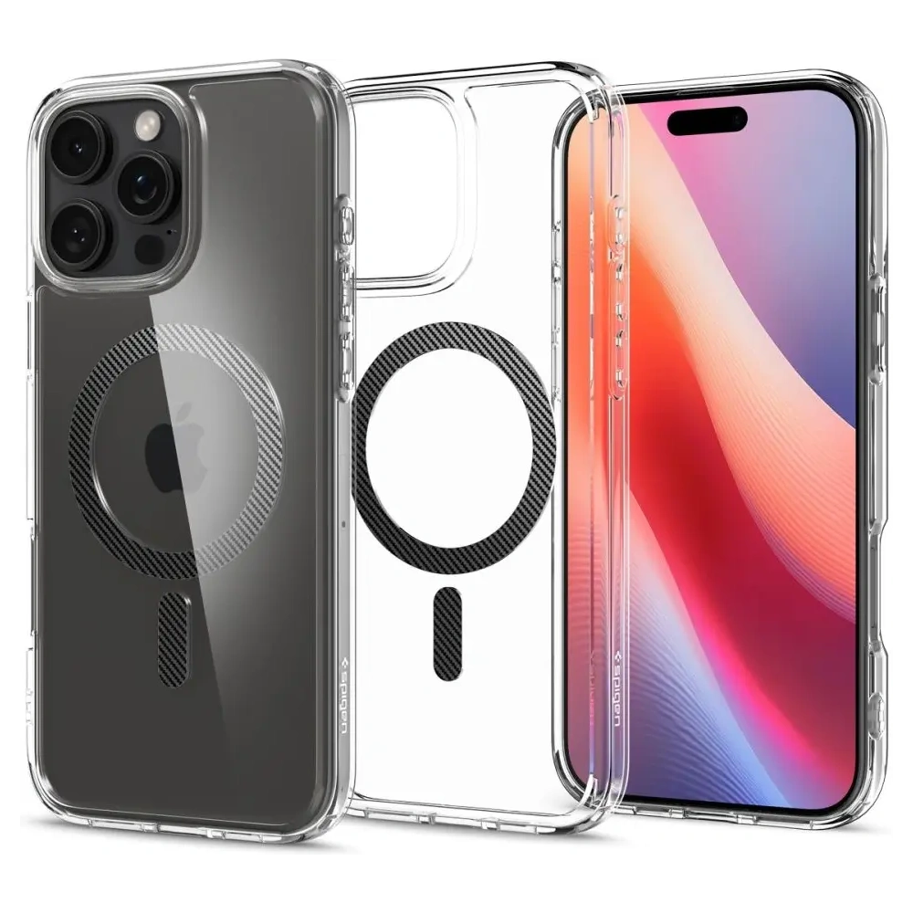 Etui Spigen Ultra Hybrid Mag MagSafe Apple iPhone 16 Pro Max Carbon Fiber - iPhone 16 Pro Max - Spigen
