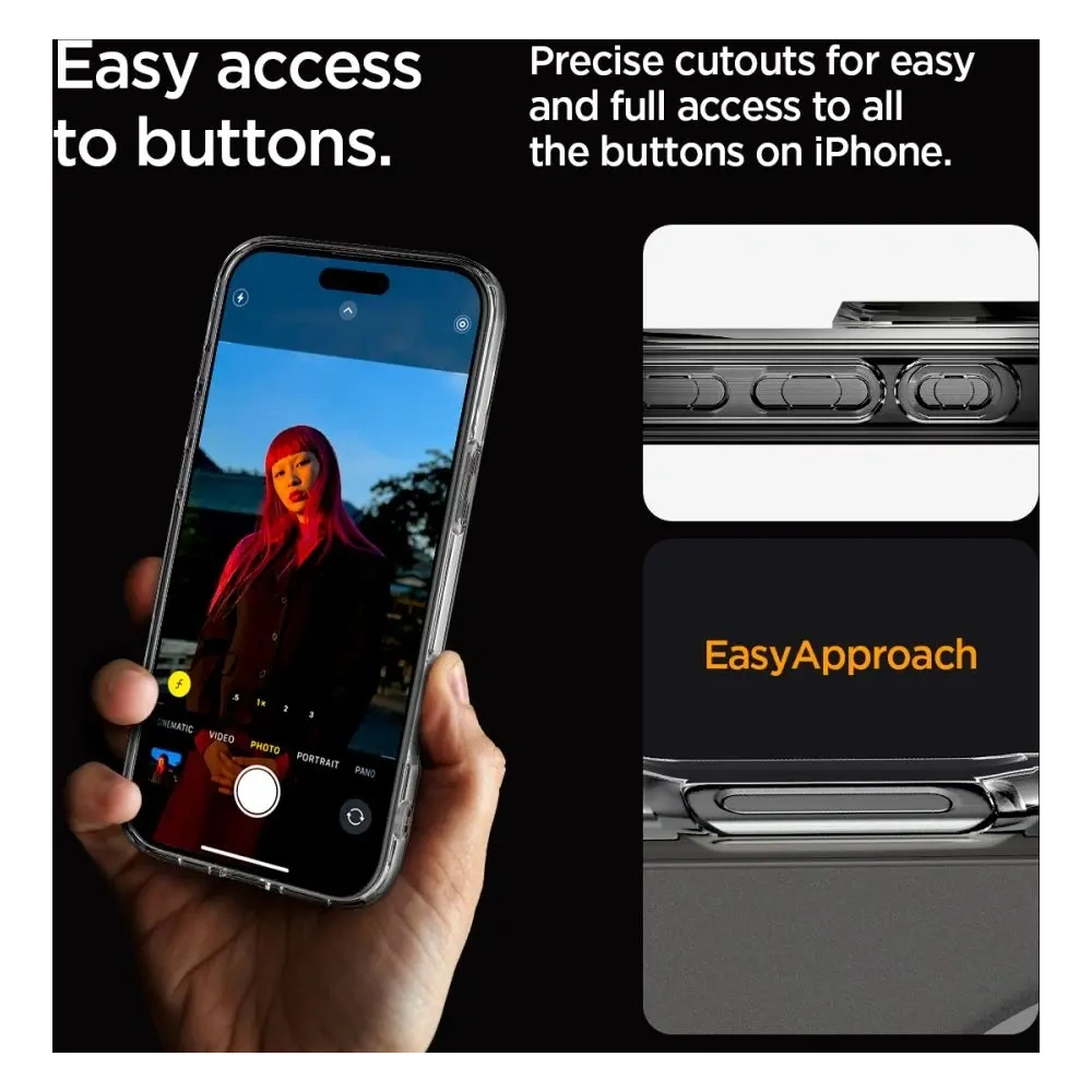 Etui Spigen Ultra Hybrid Mag MagSafe Apple iPhone 16 Pro Max Frost Clear - iPhone 16 Pro Max - Spigen