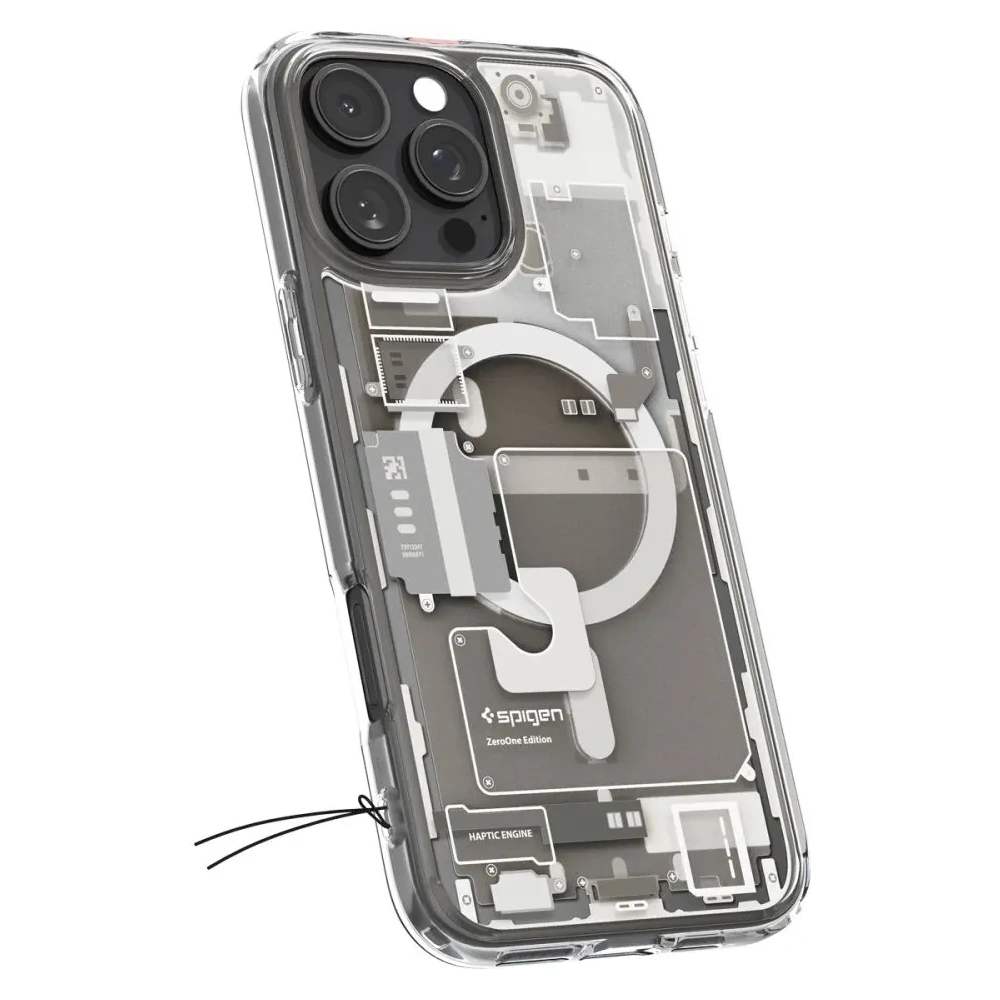 Etui Spigen Ultra Hybrid Mag MagSafe Apple iPhone 16 Pro Max Zero One Natural Titanium - iPhone 16 Pro Max - Spigen