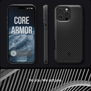 Buy Spigen Core Armor Apple iPhone 16 Pro Max Matte Black - SPN16377 - {ean13} - Home Screen Store Europe
