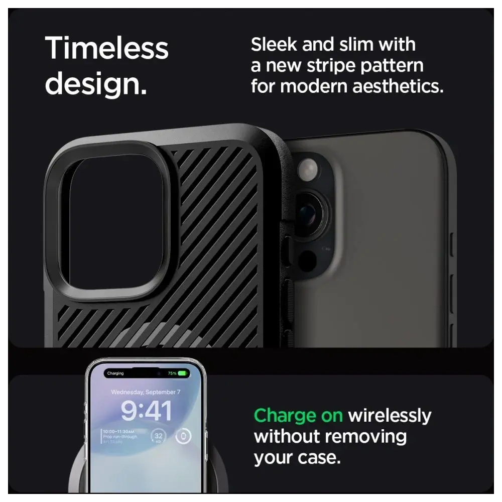 Etui Spigen Core Armor Mag MagSafe Apple iPhone 16 Pro Max Matte Black - iPhone 16 Pro Max - Spigen