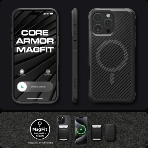 Buy Spigen Core Armor Mag MagSafe Apple iPhone 16 Pro Max Matte Black - SPN16378 - {ean13} - Home Screen Store Europe