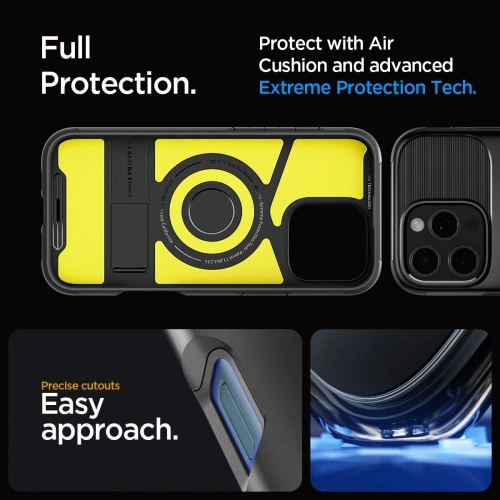 Buy Spigen Slim Armor Mag MagSafe Apple iPhone 16 Pro Max Black - SPN16379 - {ean13} - Home Screen Store Europe