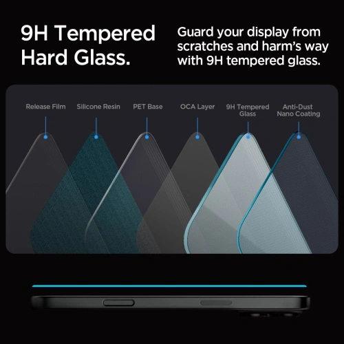 Kup Szkło hartowane Spigen GLAS.tR ez Fit Apple iPhone 16 Pro Max Clear [2 PACK] - SPN16380 - {ean13} - Sklep Home Screen
