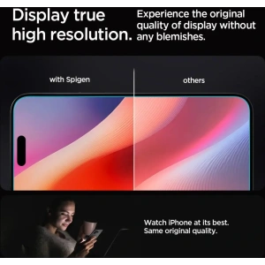 Kup Spigen GLAS.tR ez Fit Apple iPhone 16 Pro Max Clear [2 PACK] - SPN16380 - {ean13} - Sklep Home Screen