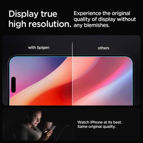 Kup Szkło hartowane Spigen GLAS.tR ez Fit Apple iPhone 16 Pro Max Clear [2 PACK] - SPN16380 - {ean13} - Sklep Home Screen