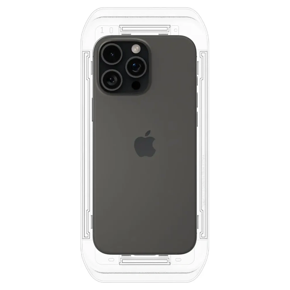 Szkło prywatyzujące Spigen GLAS.tR ez Fit Apple iPhone 16 Pro Max Privacy [2 PACK] - iPhone 16 Pro Max - Spigen