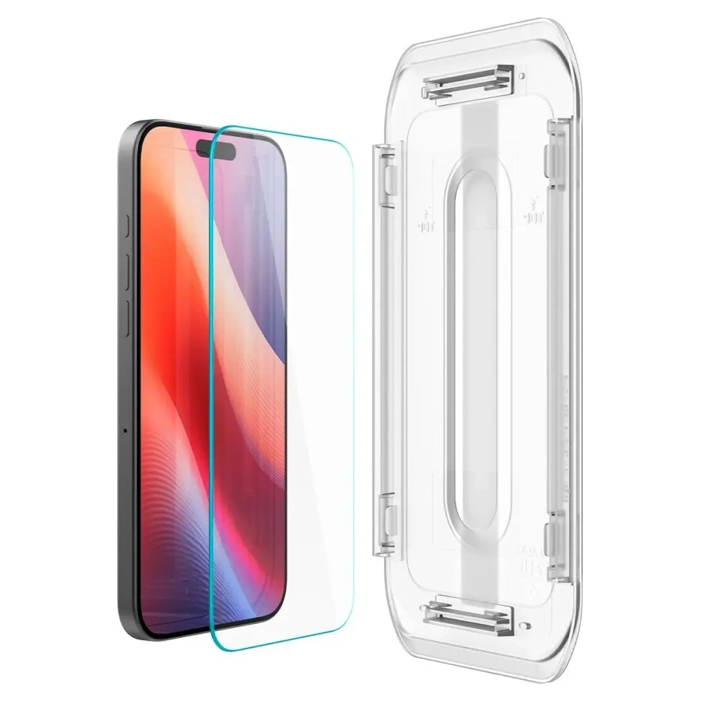Szkło hartowane Spigen GLAS.tR ez Fit Apple iPhone 16 Pro Max Clear - iPhone 16 Pro Max - Spigen
