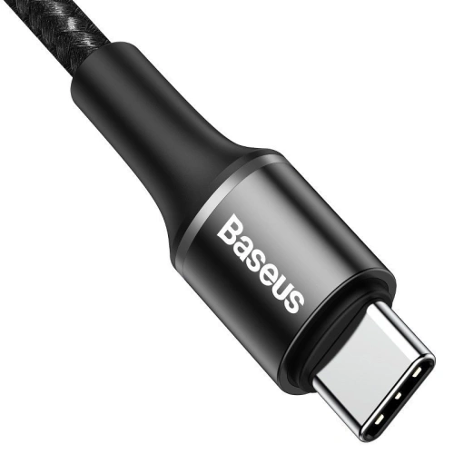 Kup USB-C kábel Baseus Halo, QC 3.0, PD 2.0, 60W, 3A, 0,5m (fekete) - BSU1001BLK - {ean13} - Sklep Home Screen