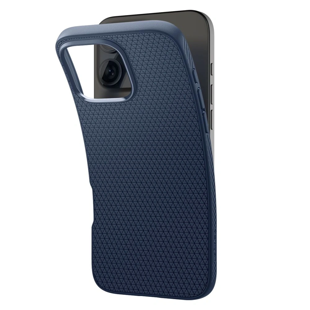 Etui Spigen Liquid Air Apple iPhone 16 Pro Navy Blue - iPhone 16 Pro - Spigen