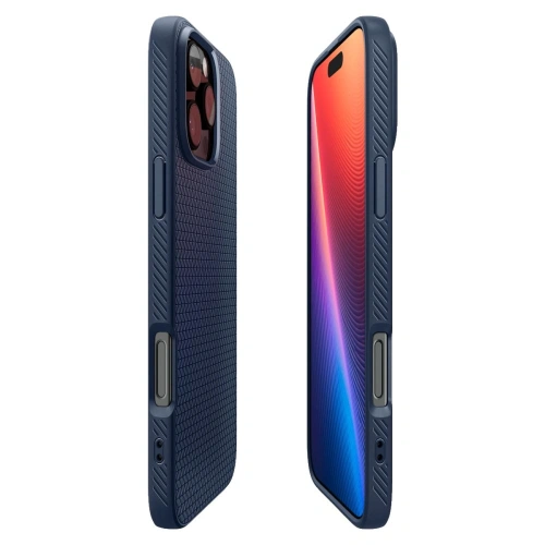 Kup Etui Spigen Liquid Air Apple iPhone 16 Pro Navy Blue - SPN16385 - {ean13} - Sklep Home Screen