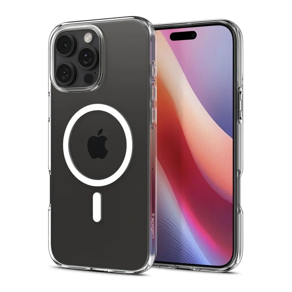 Etui Spigen Liquid Crystal Mag MagSafe Apple iPhone 16 Pro Clear - iPhone 16 Pro - Spigen