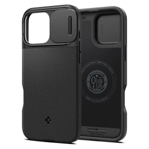 Buy Spigen Optik Armor Mag MagSafe Apple iPhone 16 Pro Black - SPN16391 - {ean13} - Home Screen Store Europe