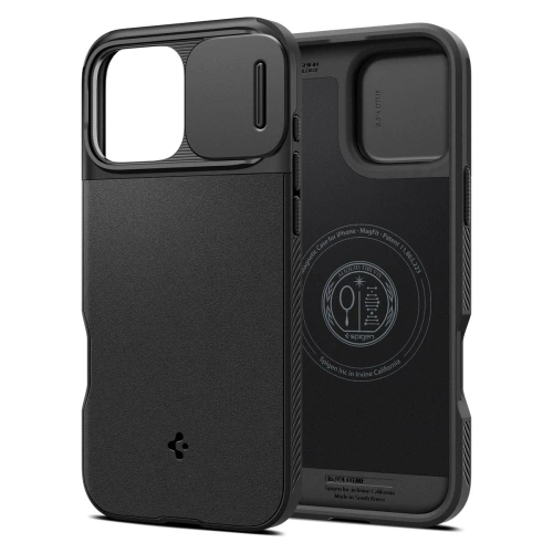 Kup Spigen Optik Armor Mag MagSafe Apple iPhone 16 Pro Černá - SPN16391 - {ean13} - Sklep Home Screen
