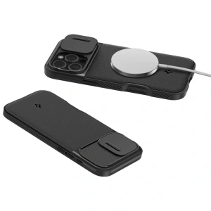 Kup Spigen Optik Armor Mag MagSafe Apple iPhone 16 Pro Černá - SPN16391 - {ean13} - Sklep Home Screen
