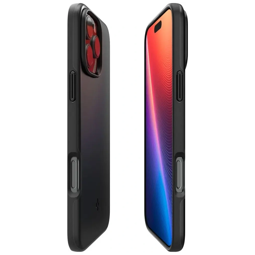 Etui Spigen Thin Fit Mag MagSafe Apple iPhone 16 Pro Black - iPhone 16 Pro - Spigen