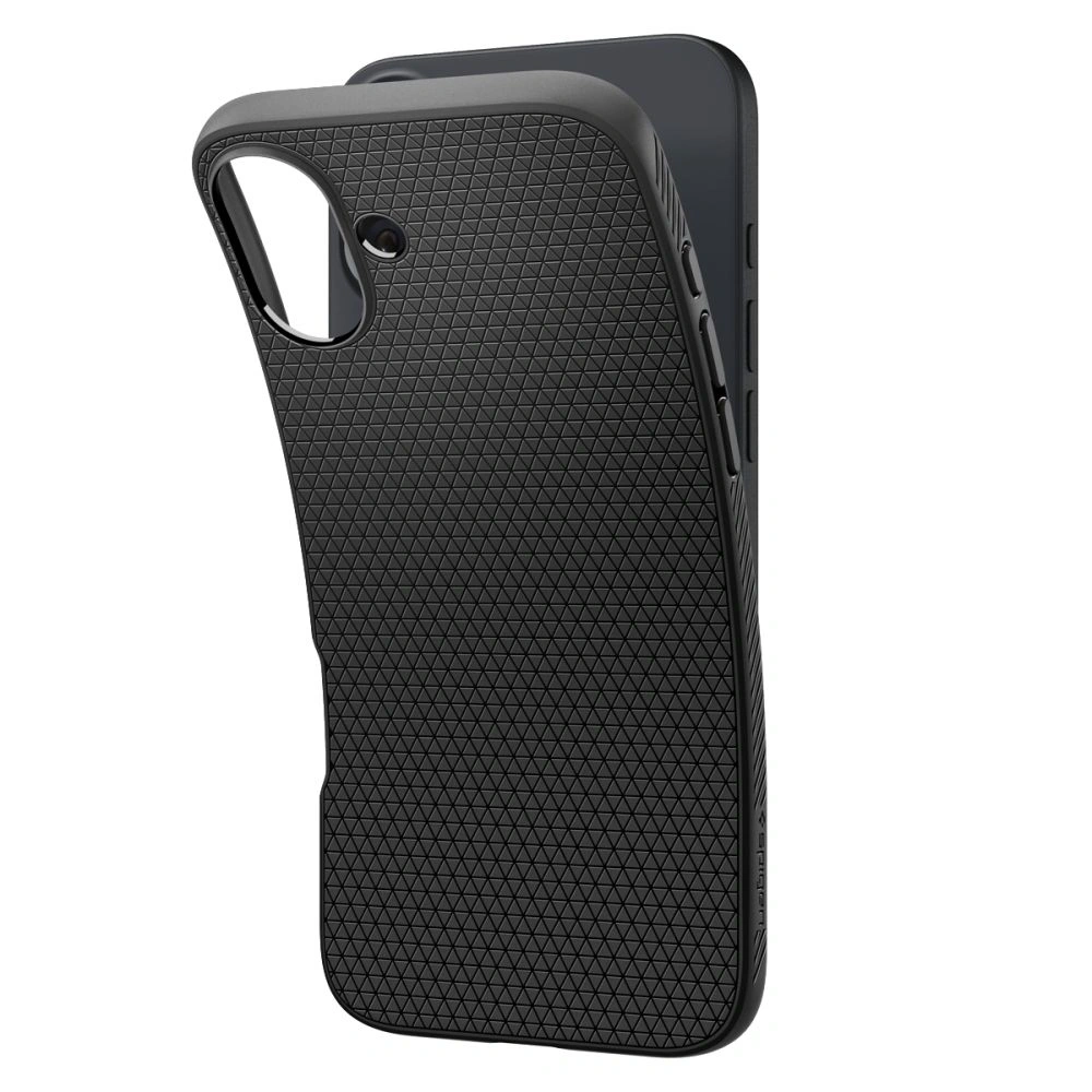 Etui Spigen Liquid Air Apple iPhone 16 Plus Matte Black - iPhone 16 Plus - Spigen