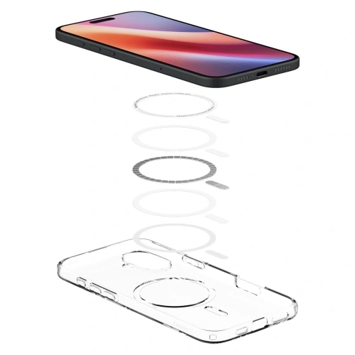 Kup Spigen Liquid Crystal Mag Magsafe Apple iPhone 16 Plus Čirý - SPN16395 - {ean13} - Sklep Home Screen