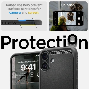 Kup Spigen Rugged Armor Mag Magsafe Apple iPhone 16 Plus Negru Mat - SPN16396 - {ean13} - Sklep Home Screen
