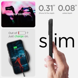 Kup Spigen Rugged Armor Mag Magsafe Apple iPhone 16 Plus Negru Mat - SPN16396 - {ean13} - Sklep Home Screen