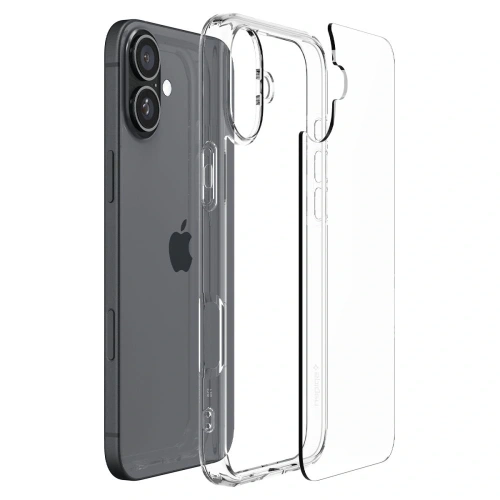 Kup Etui Spigen Ultra Hybrid Apple iPhone 16 Plus Crystal Clear - SPN16399 - {ean13} - Sklep Home Screen