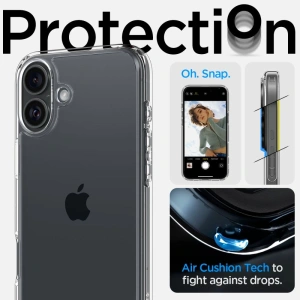 Buy Spigen Ultra Hybrid Apple iPhone 16 Plus Crystal Clear - SPN16399 - {ean13} - Home Screen Store Europe