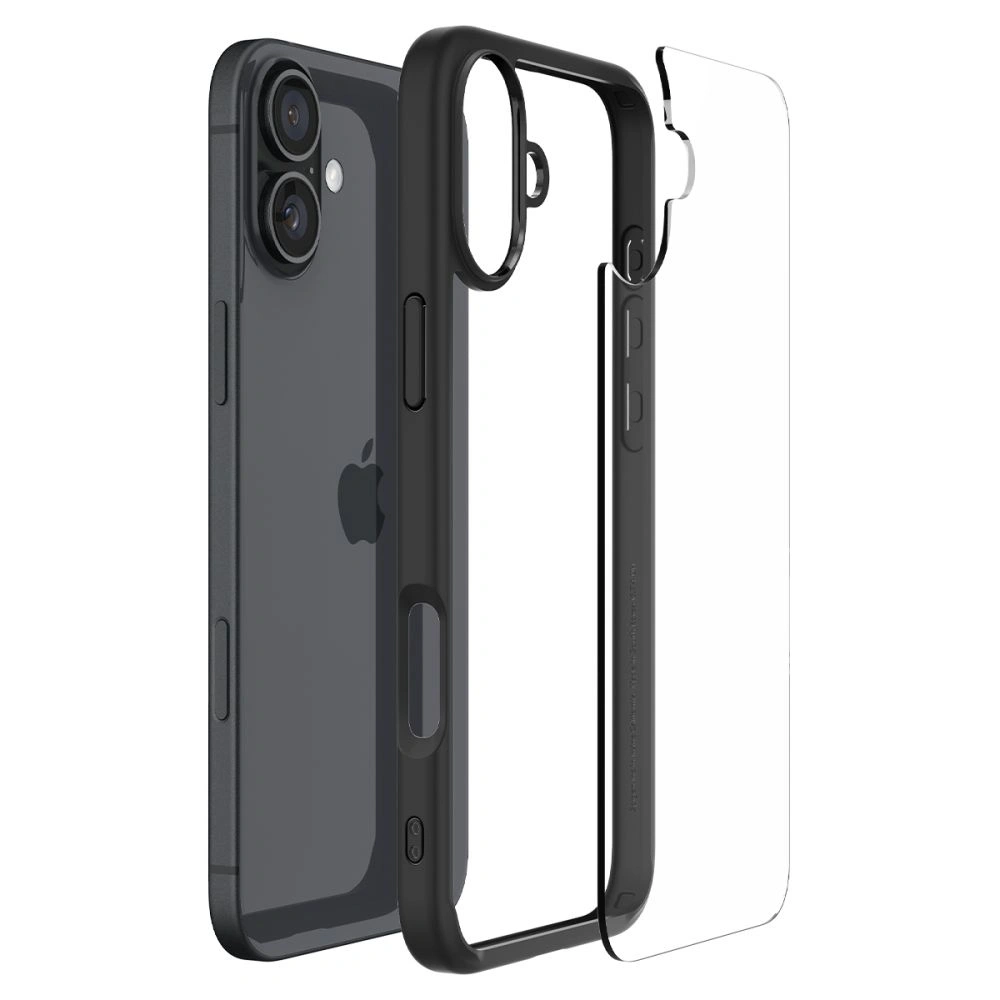 Etui Spigen Ultra Hybrid Apple iPhone 16 Plus Matte Black - iPhone 16 Plus - Spigen