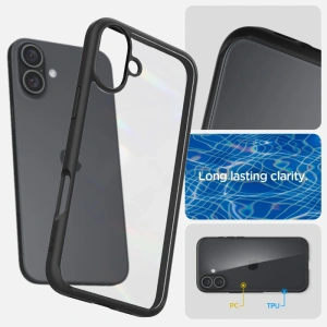 Kup Spigen Ultra Hybrid Apple iPhone 16 Plus Negru Mat - SPN16400 - {ean13} - Sklep Home Screen
