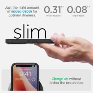 Kup Spigen Ultra Hybrid Apple iPhone 16 Plus Negru Mat - SPN16400 - {ean13} - Sklep Home Screen