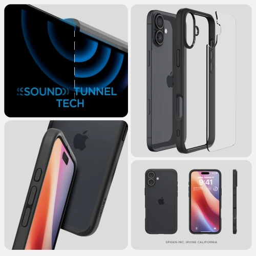 Kup Spigen Ultra Hybrid Apple iPhone 16 Plus matná černá - SPN16400 - {ean13} - Sklep Home Screen