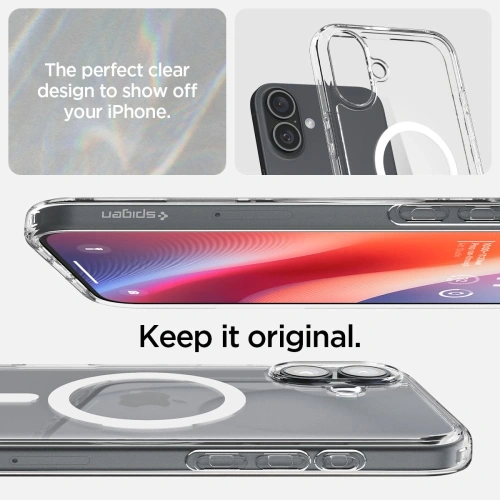 Kup Spigen Ultra Hybrid Mag Magsafe Apple iPhone 16 Plus Fehér - SPN16401 - {ean13} - Sklep Home Screen