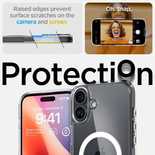 Kup Spigen Ultra Hybrid Mag Magsafe Apple iPhone 16 Plus Bílá - SPN16401 - {ean13} - Sklep Home Screen