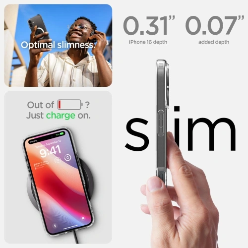 Kup Spigen Ultra Hybrid Mag Magsafe Apple iPhone 16 Plus Bílá - SPN16401 - {ean13} - Sklep Home Screen