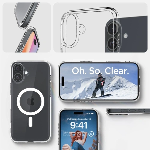 Kup Spigen Ultra Hybrid Mag Magsafe Apple iPhone 16 Plus Fehér - SPN16401 - {ean13} - Sklep Home Screen