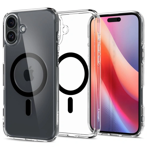 Kup Etui Spigen Ultra Hybrid Mag Magsafe Apple iPhone 16 Plus Black - SPN16402 - {ean13} - Sklep Home Screen