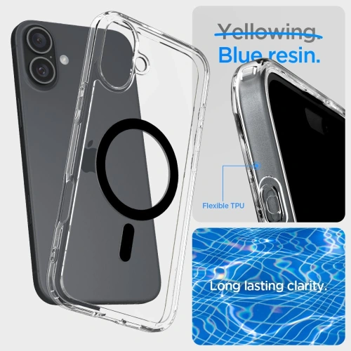 Kup Etui Spigen Ultra Hybrid Mag Magsafe Apple iPhone 16 Plus Black - SPN16402 - {ean13} - Sklep Home Screen
