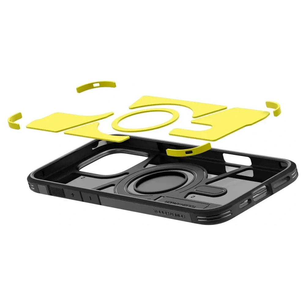 Etui Spigen Tough Armor Mag Magsafe Apple iPhone 16 Pro Black - iPhone 16 Pro - Spigen