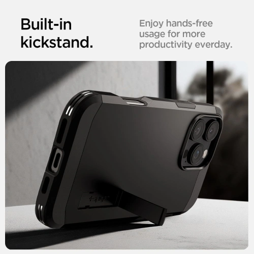 Kup Spigen Tough Armor Mag Magsafe Apple iPhone 16 Pro Schwarz - SPN16403 - {ean13} - Sklep Home Screen